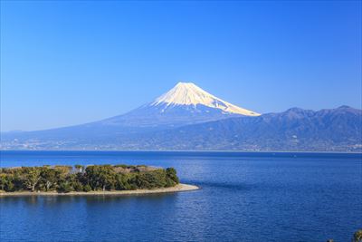 静岡県から見える富士山